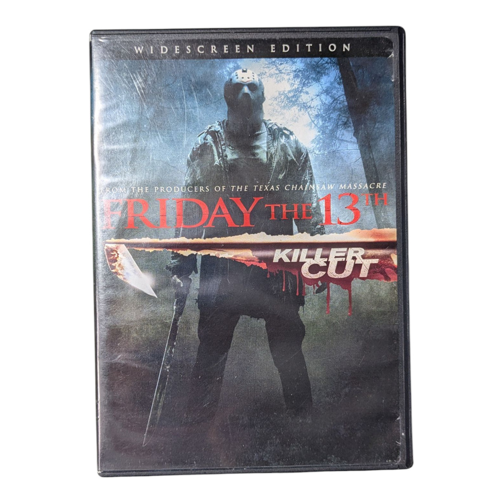 Friday The 13th Movie - DVD - Killer Cut - Wide Screen - some scuffs - Good Cond